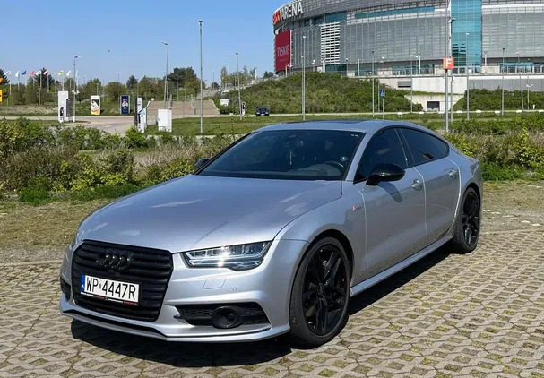 audi a7 Audi A7 cena 144300 przebieg: 95800, rok produkcji 2016 z Płock